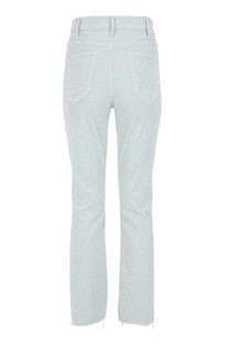 Pantaloni Hustler ankle Fray in velluto Mother