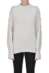 Wool, silk and cashmere pullover D.Exterior