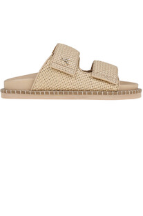 Woven leather slides Patrizia Pepe