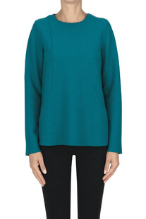 Blusa in panno di lana Cristina Bonfanti
