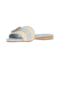 Jewel buckle slides Emanuela Caruso