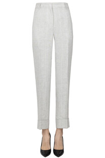 Pinstriped linen trousers Slowear