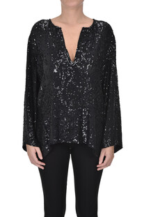 Sequined blouse P.A.R.O.S.H.