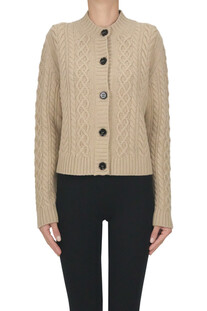 Cable wool knit cardigan Max Mara Weekend