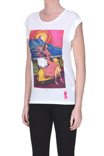 Printed t-shirt with strass Nenette