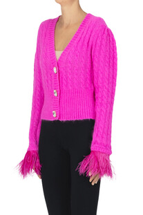 Jewel snap-fastenings cardigan Eleonora Gottardi