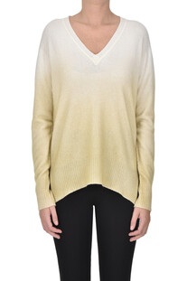 Gradient effect cashmere pullover Tabaroni Cashmere