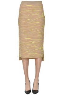 Textured knit pencil skirt Stella McCartney