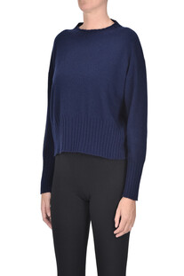 Pullover cropped in cashmere Tabaroni Cashmere