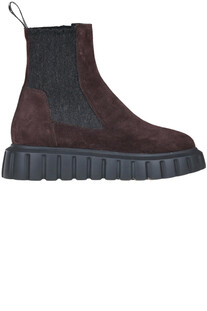 Chelsea Grenelle ankle boots Voile Blanche