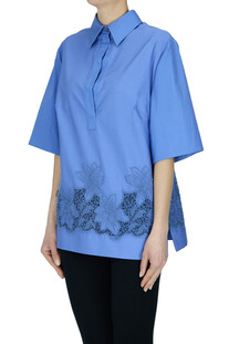 Blusa in cotone con ricami P.A.R.O.S.H.