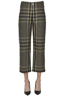 Camille checked print trousers Jejia