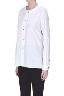 Cotton wide blouse Pomandere