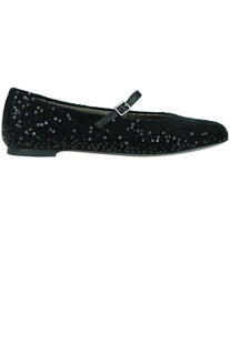 Sequined velvet ballerinas Roberto Festa