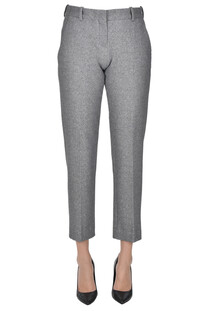 Chino style fleece trousers Circolo 1901