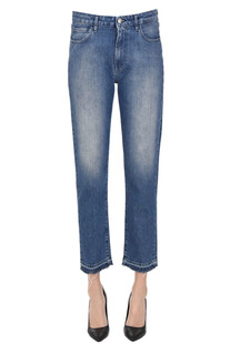 Mid rise straight jeans 3x1