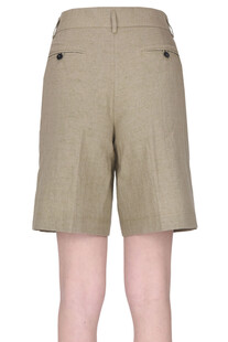 Linen and cotton shorts Pomandere