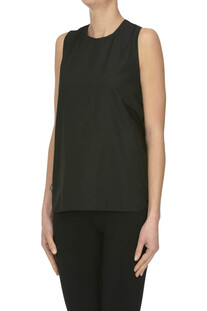 Blusa con fiocco posteriore N°21