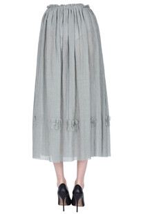 Micro Vichy print skirt Balia 8.22