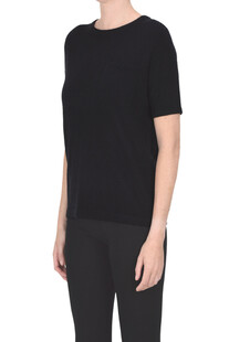 Short sleeves cashmere pullover Aragona