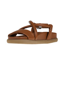 Padded leather sandals Patrizia Bonfanti