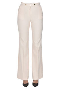 Slightly flared leg trousers Nenette