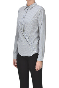 Striped cotton shirt Pomandere