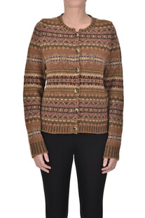 Jacquard knit cardigan Eribè