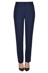 Pantaloni gessati Twinset Milano