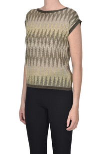 Top in maglia lamè  D.Exterior