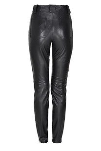 Pantaloni in pelle stile biker Twinset Milano