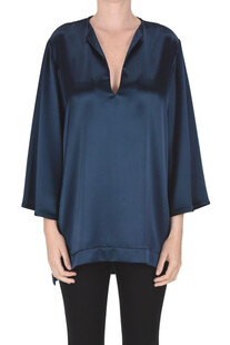 Blusa in satin Sorelle Collezioni Private