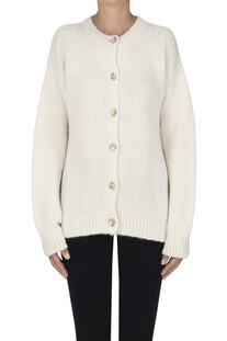 Rounded neckline pullover Anneclaire