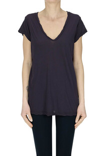 T-shirt con scollatura a V James Perse