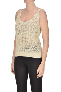 Top in maglia traforata Pomandere