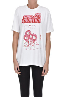 T-shirt stampata in cotone Stella McCartney