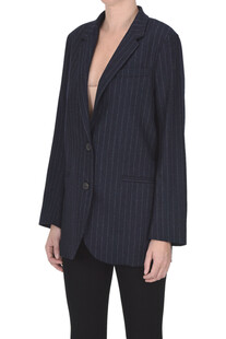 Pinstriped cloth blazer Kiltie