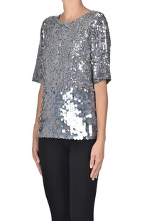 Top con paillettes P.A.R.O.S.H.