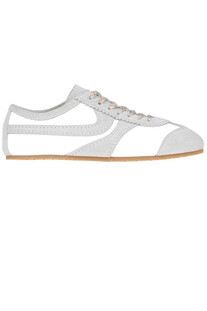 Sneakers basse in pelle e suede Dries Van Noten