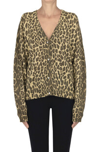 Animal print cardigan Liu Jo