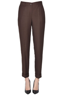Raisa viscose and linen trousers P.A.R.O.S.H.