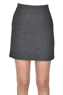 Herringbone mini skirt Compagnia Italiana