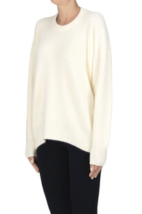 Ribbed fur knit pullover  C.T. Plage
