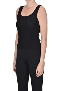 Tank top in maglia a costine Nenette