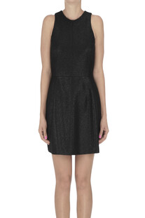 Mini abito in panno con lurex Department 5
