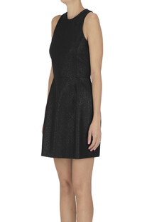 Mini abito in panno con lurex Department 5