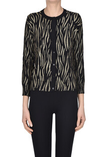 Cardigan stampa animalier Twinset U&B