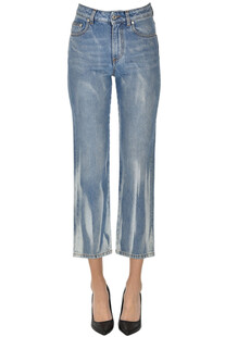 Cropped jeans MSGM