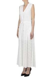 Abito in cotone con arricciature Purotatto