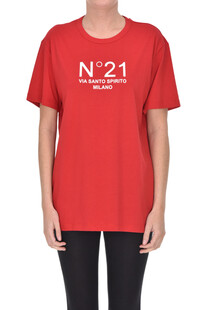 Designer logo t-shirt N.21
